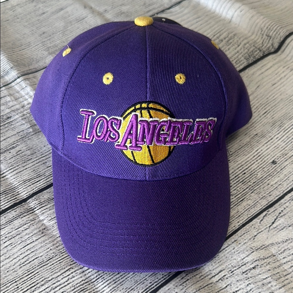 Mens JD Cap Adjustable Los Angeles Basketball Cap • NWT!